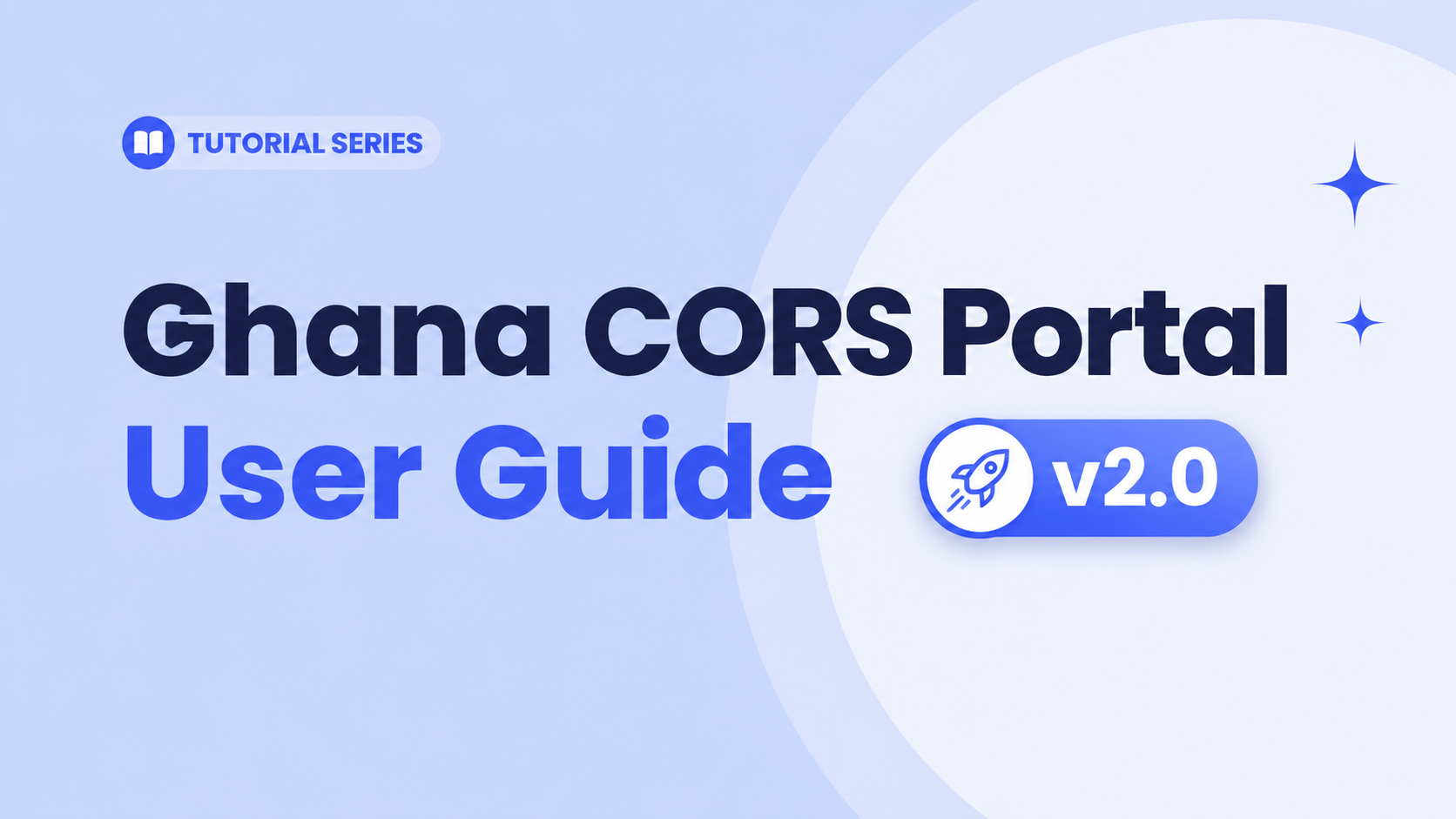 Ghana CORS Portal User Guide Version 2